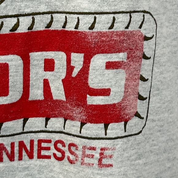 Vintage Governors Chattanooga Tennessee T Shirt Mens L Large Gray 90s Honky Tonk - Picture 7 of 10
